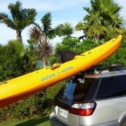 K-Rack loading Ocean Kayak malibu XL3