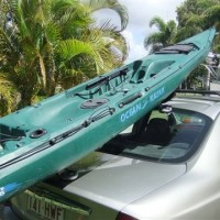 K-RACK loading Ocean Kayak Prowler2